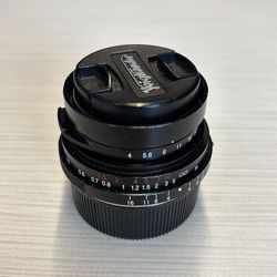 Voigtlander Color Skopar 25mm f4