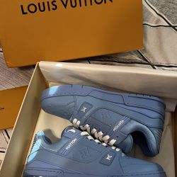 Louis Vuitton trainer Blue