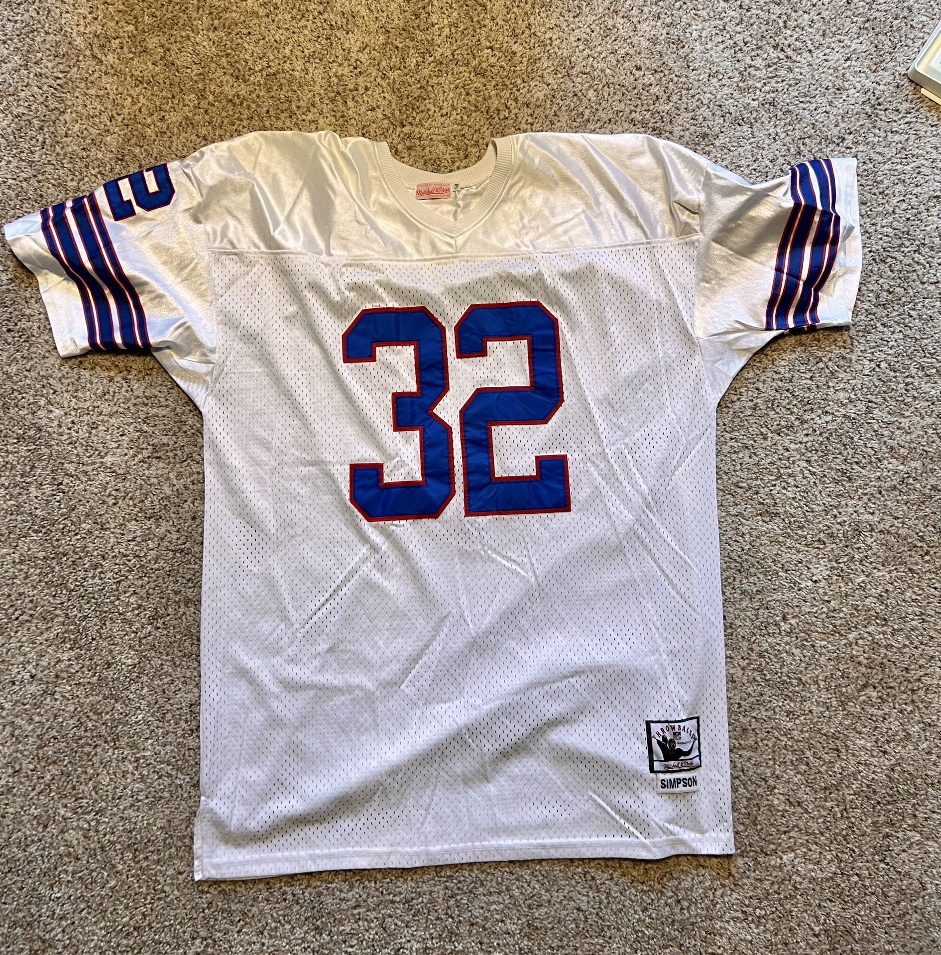 Oj simpson mitchell ness throwback jersey 2025