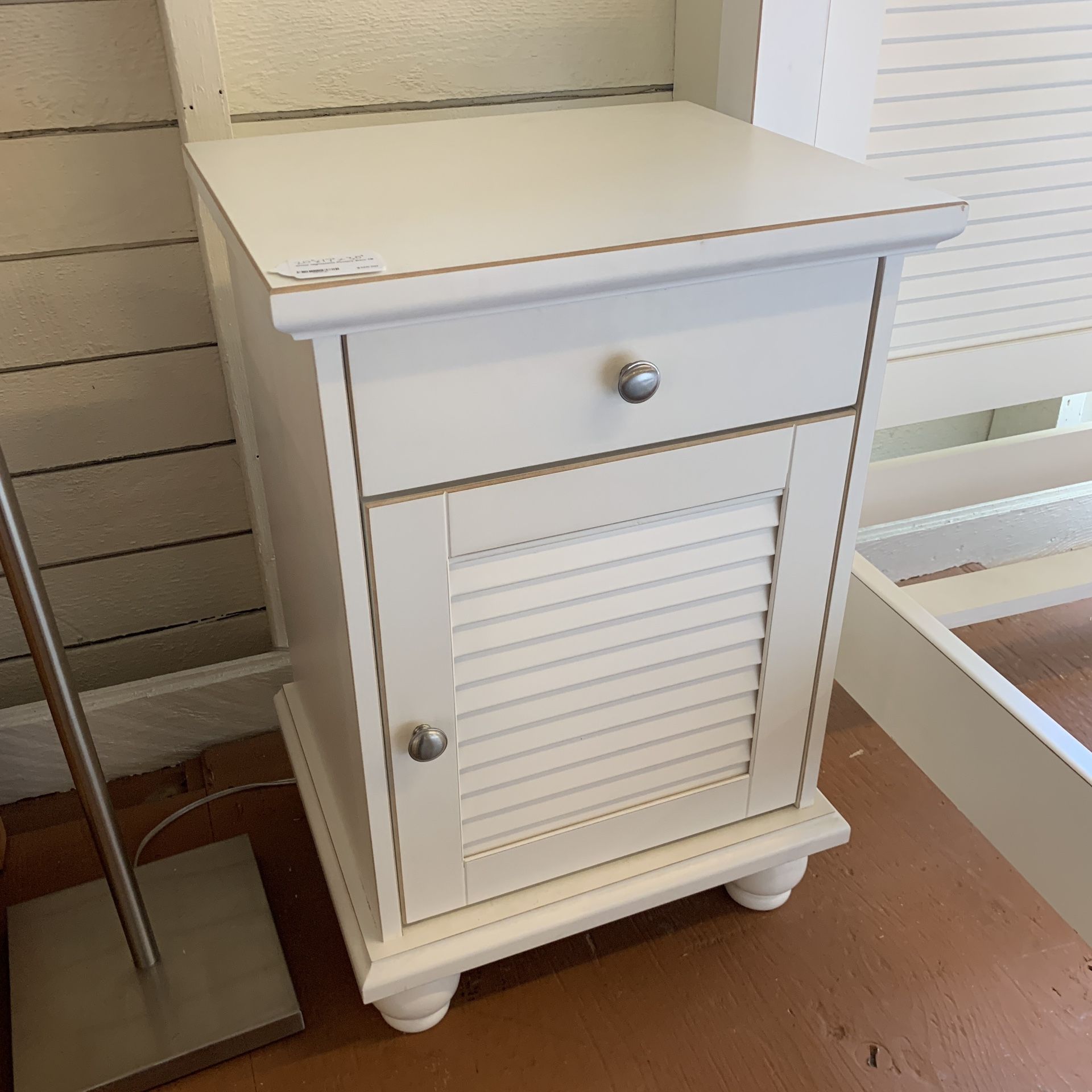 White Nightstand Pottery Barn