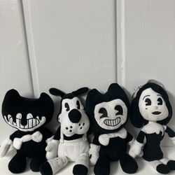 Bendy And The Ink Machine Plushies