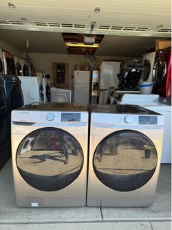 Set Washer & Electric Dryer Samsung
