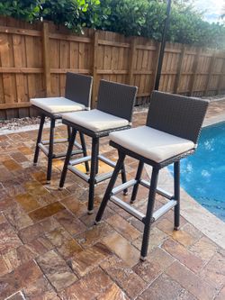 Jaavan Bar Stools  28 inches set of 3