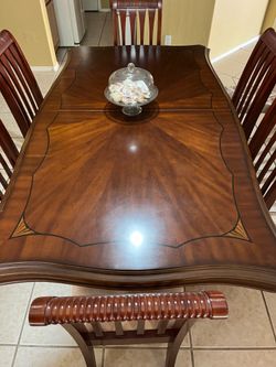 Table, Table Extensions and Chairs
