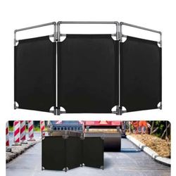 3-Panel Foldable Safety Barricade (5.8FT) - NEW