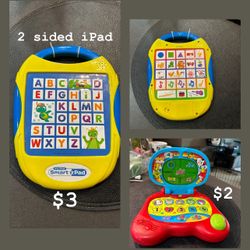 Learning Ipad Computer Toys Batteries Included 