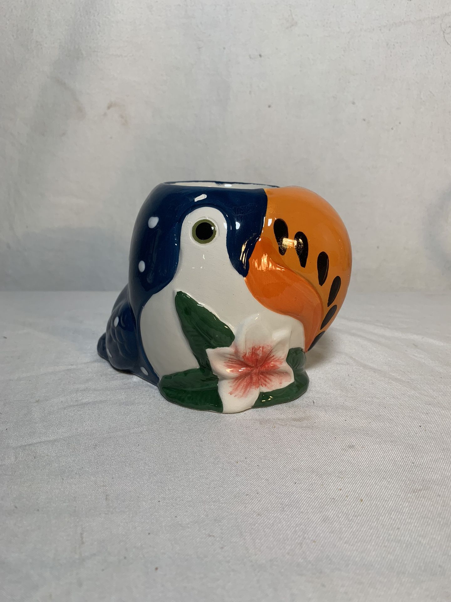 Ceramic Toucan Candle Holder