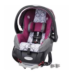 Evenflo Embrace Select Infant Car Seat with SureSafe Installation, With Base  Brand New In Box