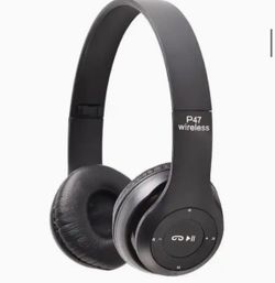 Black headphones
