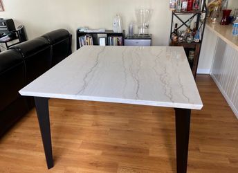 Marble Square Dining Table