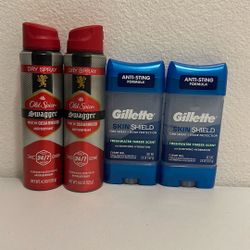Gillette , Old Spice Deodorant 