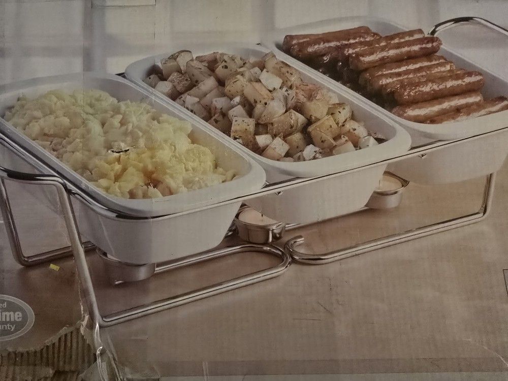 3 Section BUFFET Server