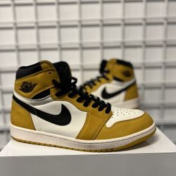 Air Jordan 1 Yellow Ochre Size 11
