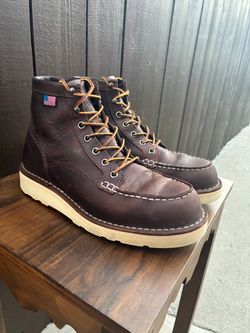 Danners BULL RUN BROWN SOFT TOES SIZE 7D