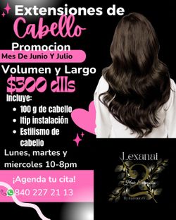 Extensiones de cabello