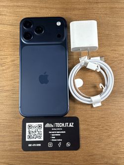 📱 iPhone 17 Pro Max | Deep Blue | Unlocked (Any Carrier)