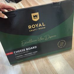 New Cheese Board & Cutlery Set - Entertaining Essential