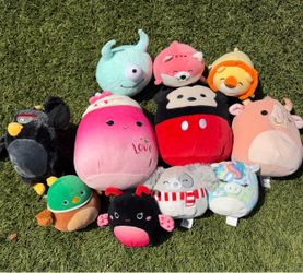 Squishmallows Plush Bundle – 11 Pieces