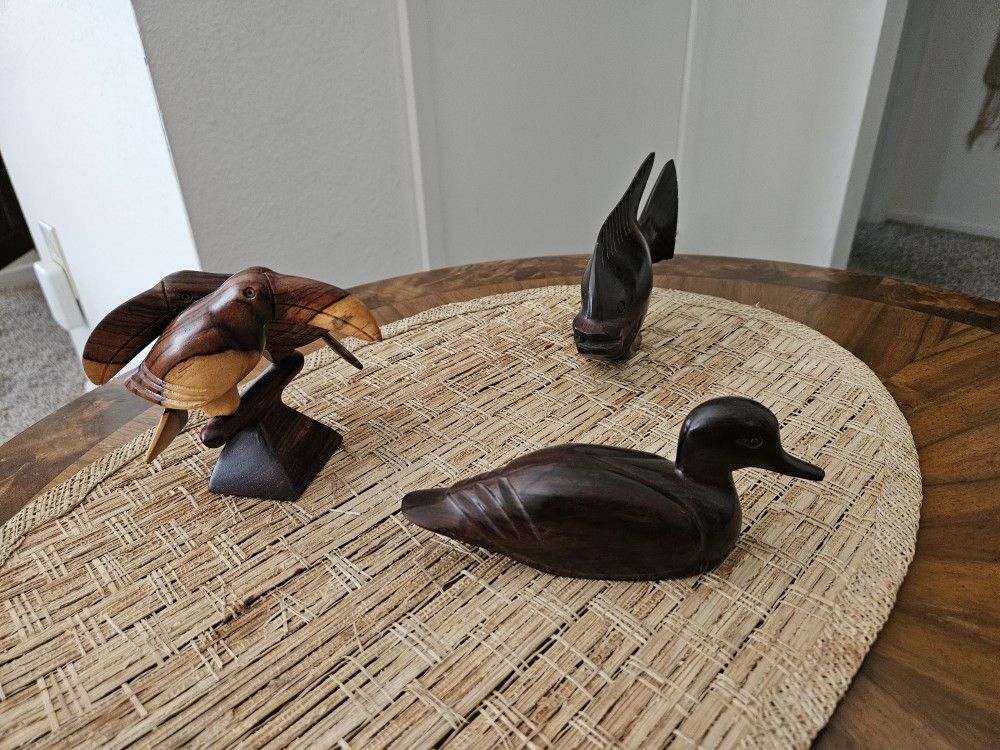 Wooden Animal Figurines