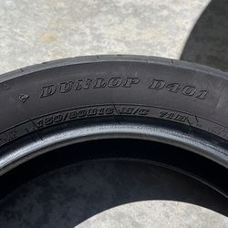 Dunlop d401 Used Rear Tire 