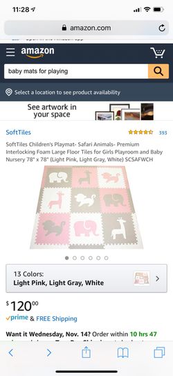 Kids soft play mat