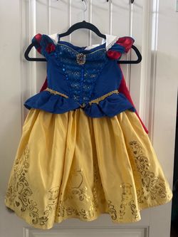 Disney Snow White Girls Costume Dress 3/4 t