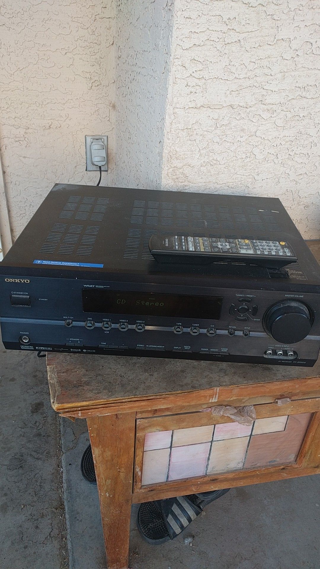 Onkyo TX-SR504 receiver