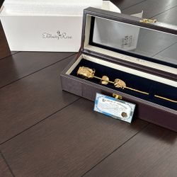 The Eternity Rose Gold In Leather Box