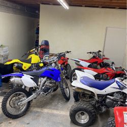 Yamaha Suzuki Honda Dirt Bikes 4 The Day 