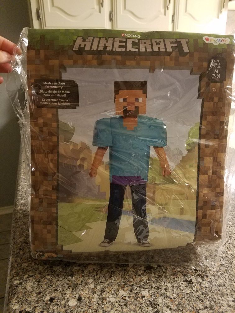 Minecraft Steve costume