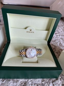 Rolex Datejust Two-Tone Diamond Watch