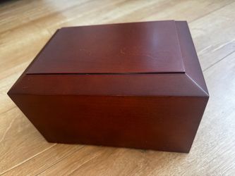 Cherry Wood Urn - NIB