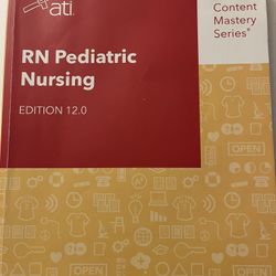 ATI RN Pediatric 12.0 Book 