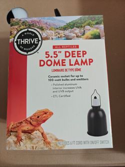 5.5 " Deep Dome Lamp