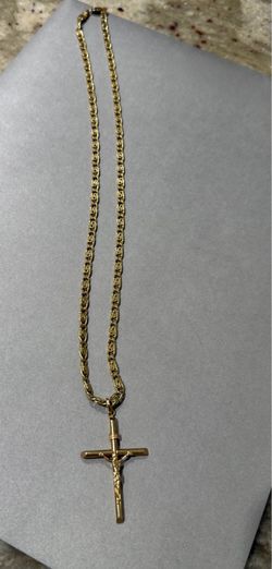 18k real gold chain fancy!