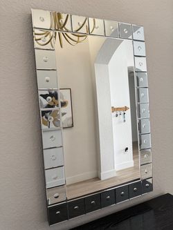 Rectangular mirror