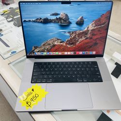 MacBook Pro M1 Pro 16” 16gb Ram 512gb SSD 
