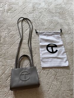 Telfar Small Shopper Grey with Dust Bag