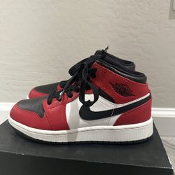 Red & Black Air Jordan Mid