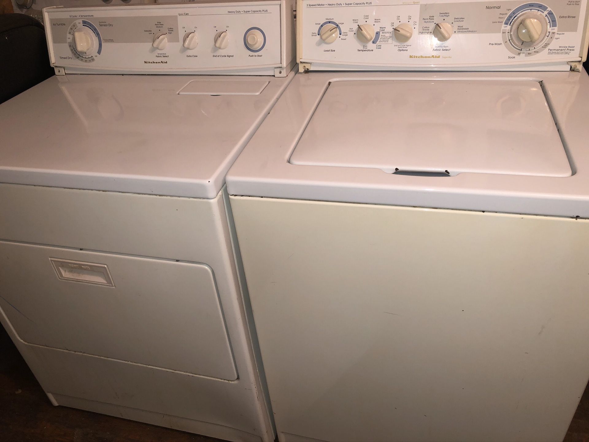 Rare! KitchenAid Washer Dryer! 37 OPTIONS! Super Capacity! 30-Day Guarantee! If you love your KitchenAid mixer, these machines have the same qualit