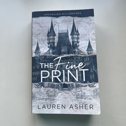 The Fine Print Special Edition Lauren Asher Dreamland Billionaires 1 Paperback