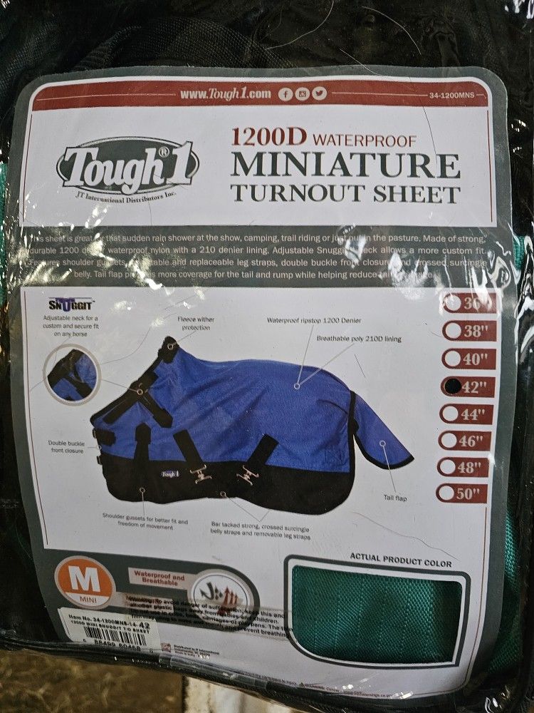 Tough 1 Mini Turnout Size 42