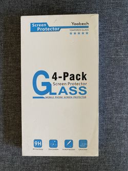 4-Pack Screen Protector Glass Mobile Phone Screen Protector 