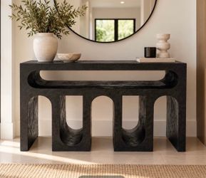 Black Console Table