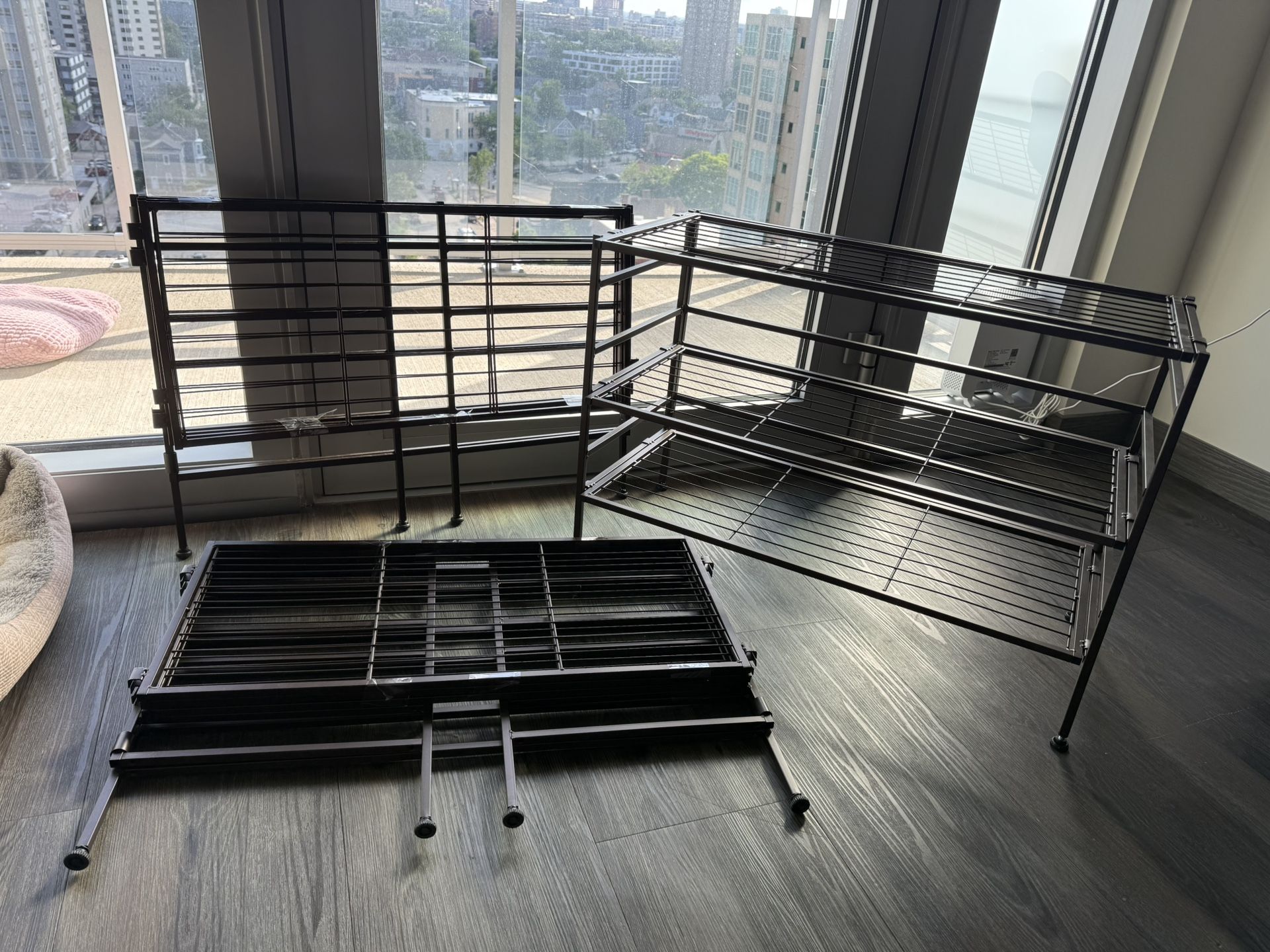 Three Shoe Racks