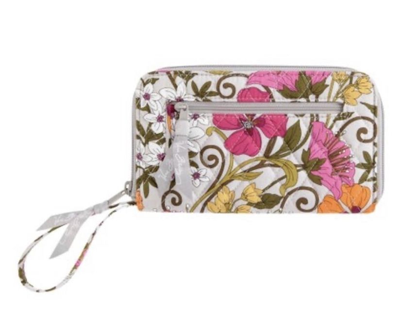 Vera Bradley | Tea Garden Zip-Around Wallet