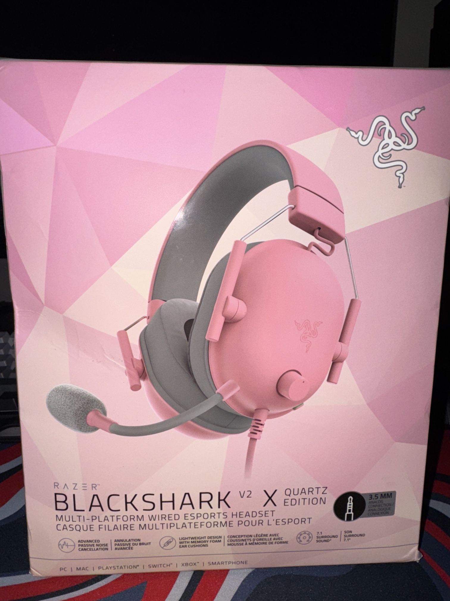 Razer Black Shark V2 X Quartz Edition