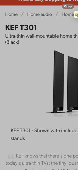 Kef T301 Speakers