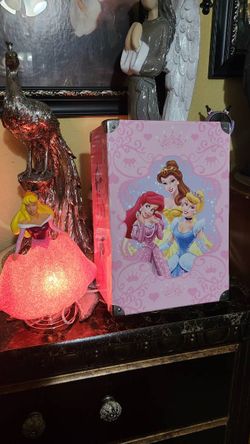 Princess Lamp and Organizer Box