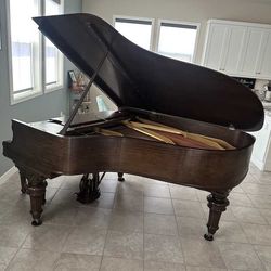 Vintage 1908 Steinway Baby Grand Piano